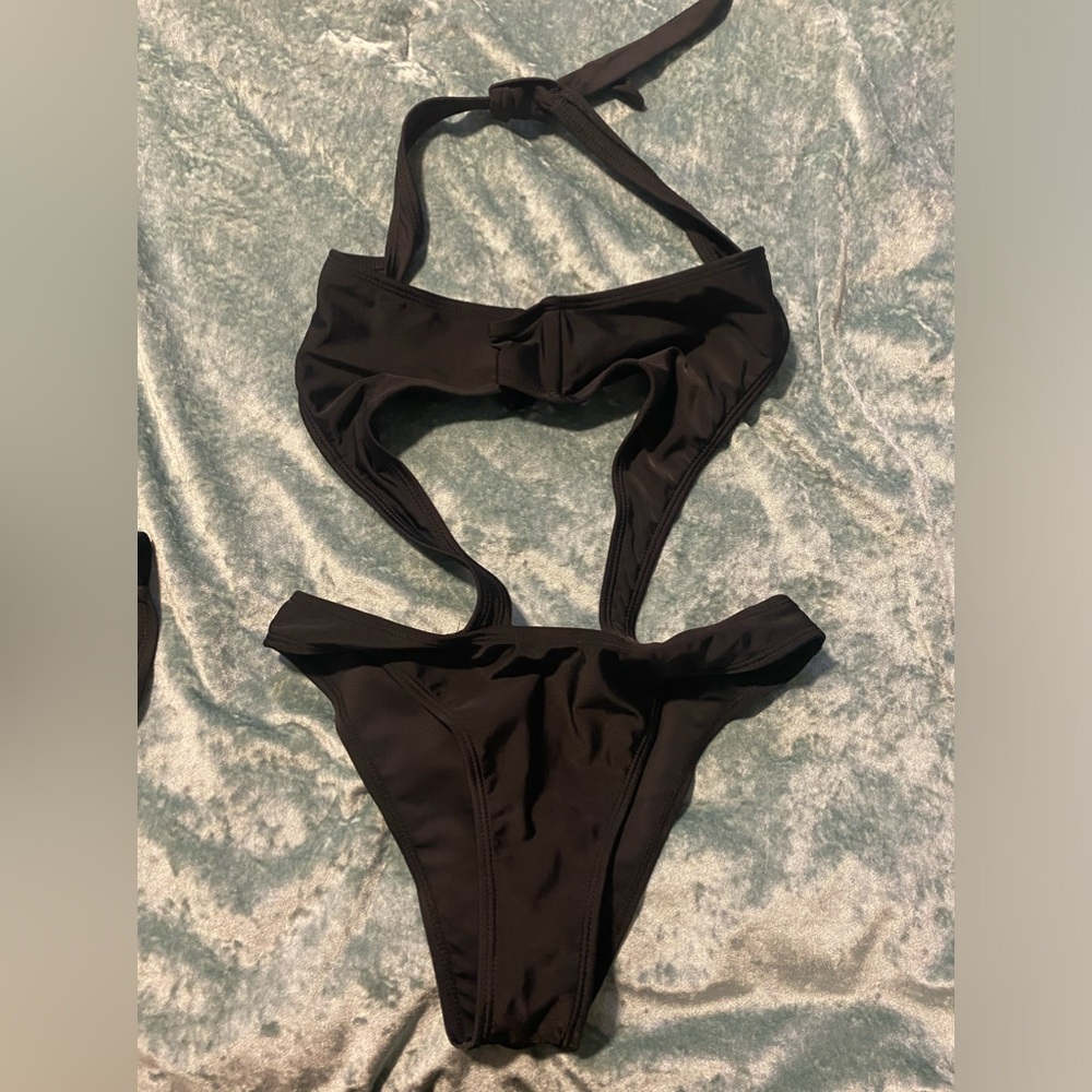 Black Bikini/One Piece Small